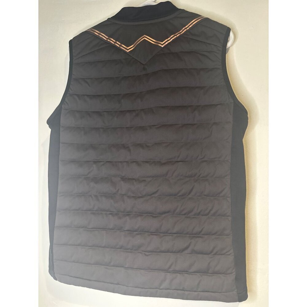 Women's size Medium Padded Vest Swiss Heat Reflect Lightweight Y2K Streetwear - Picture 6 of 8